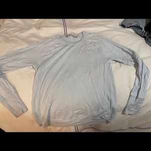 Athleta Mindset Sweatshirt in light blue